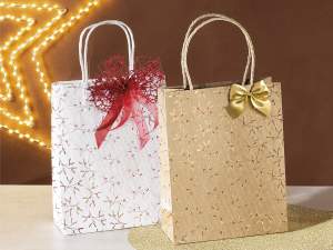 grossista sacchetti di natale carta