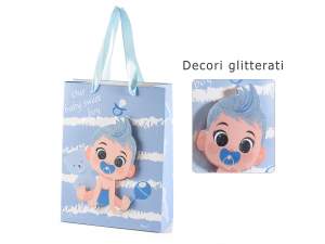 Ingrosso sacchetti borsette bomboniere bambino