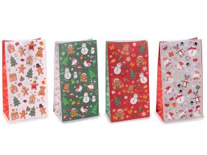 Grossista sacchetti carta Natale tag