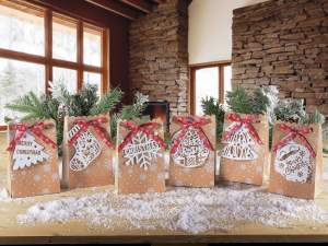Grossista sacchetto decoro carta natale