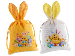 grossista porta dolci sacchetto pasqua coniglio