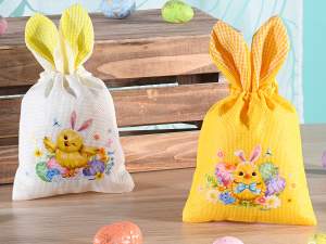 grossista porta dolci sacchetto pasqua coniglio