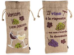 ingrosso sacchetto uva vino