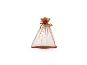 Sacchetto organza bronzo