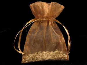 Ingrosso sacchetti organza bronzo