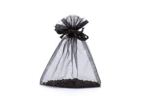 Sacchetto organza nero