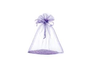 Sacchetto organza viola