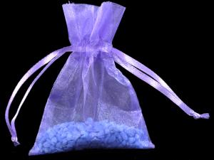 Sacchetto organza viola