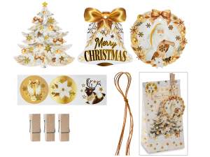 ingrosso sacchetto carta natale