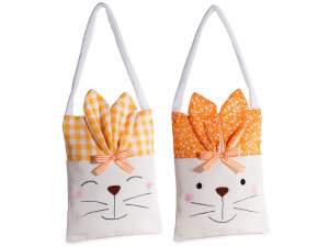 ingrosso porta dolci borsa coniglio di pasqua