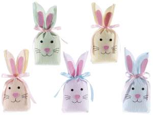 grossista sacchetto porta dolci pasqua coniglio