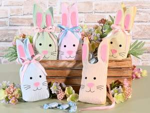grossista sacchetto porta dolci pasqua coniglio