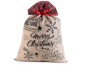 Grossista sacchi natale porta doni