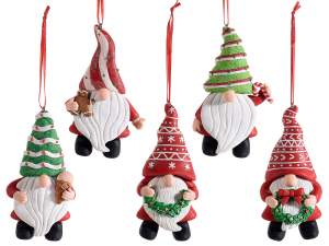 Wholesale gnomes resin paste tree decoration