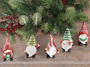Wholesale gnomes resin paste tree decoration