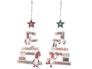 Grossiste décorations de Noël en bois