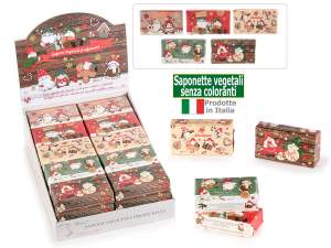 ingrosso saponetta vegetale natalizia