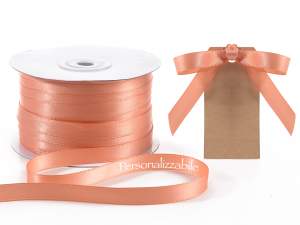 Personalized ribbon salmon colour