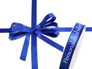 Personalized blue rotal ribbon