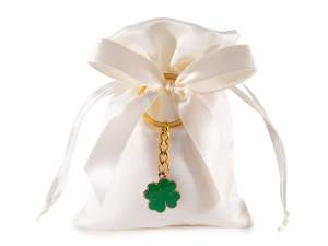 wholesale cloverleaf confetti bag