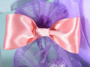 Wholesale satin ribbon rainbow