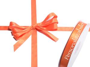 Personalized orange flame ribbon