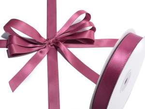 Satin ribbon burgundy