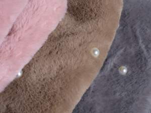Ingrosso scalda collo eco pelliccia