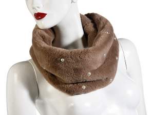 Ingrosso scalda collo eco pelliccia
