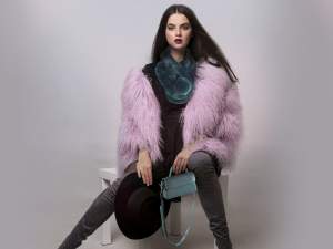 Ingrosso copri collo eco pelliccia