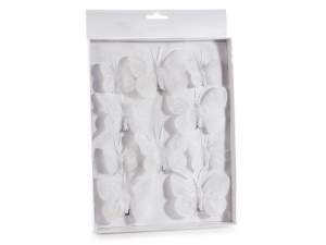 Ingrosso farfalle decorative piume