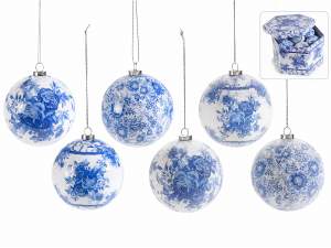 Grossista palline natale maioliche