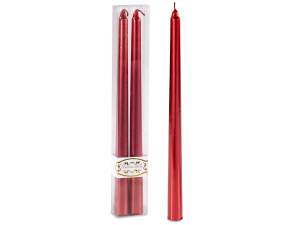 ingrosso candele rosse natale stelo
