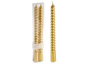 ingrosso candele oro natale capodanno torchon