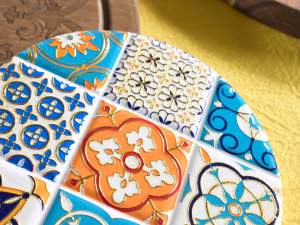 Ingrosso sottobicchieri ceramica maiolica