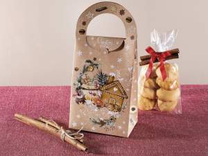Grossista sacchetto carta Natale