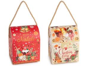 Ingrosso scatola bauletto carta Natale