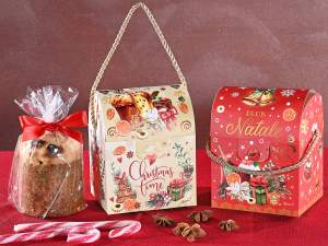 Ingrosso scatola bauletto carta Natale