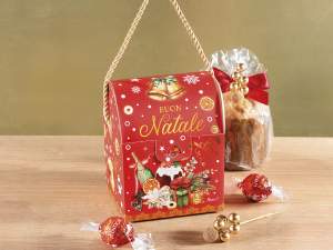Ingrosso scatola bauletto carta Natale