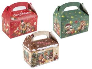 ingrosso scatola baule natale regalo