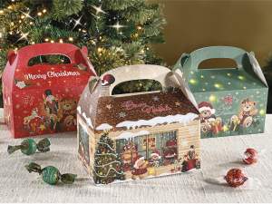 ingrosso scatola baule natale regalo