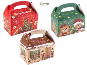 ingrosso scatola baule natale regalo