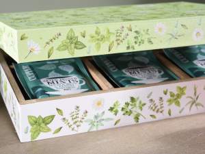 ingrosso scatola the tisane erbe camomilla