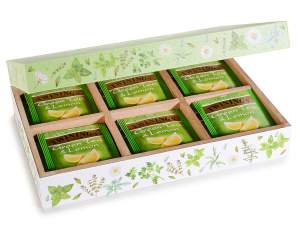 ingrosso scatola the tisane erbe camomilla