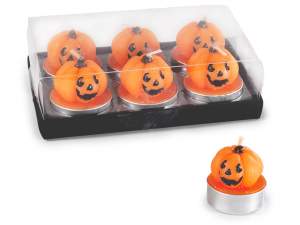 Ingrosso candele tealight zucca Halloween