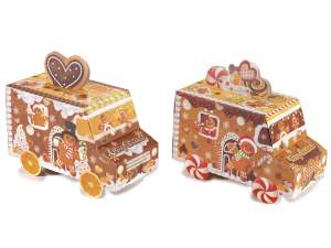 ingrosso scatola regalo natale a camioncino