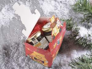 Grossista scatole natale orsetto vintage