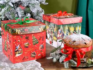 ingrosso scatola regalo pacchetto natale