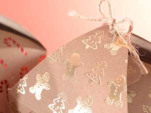 Grossisti scatole natale carta naturale