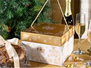 Ingrosso scatola carta panettone Natale